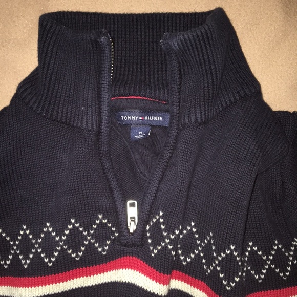 Tommy Hilfiger 1/4 Zip Sweater - Picture 3 of 4